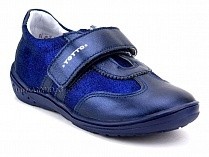 2436-132,522  Тотто (Totto) кроссовки детские ортопедические профилактические, кожа, синий. в Саратове