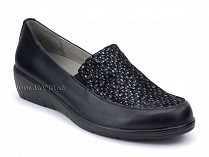 170201 Сурсил-Орто (Sursil-Ortho), туфли для взрослых, кожа, замша, черный, полнота 6 в Саратове
