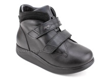 141607W Сурсил-Орто (Sursil-Ortho), зимние ботинки для взрослых, ригидная подошва, диабетическая подкладка, натуральный мех, кожа, нубук, черный, полнота 11 в Саратове